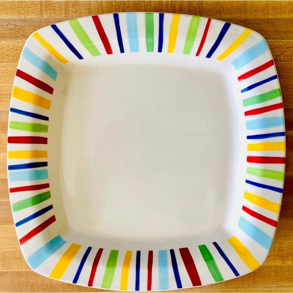 Demdaco Set Sail Dinner Plate EUC